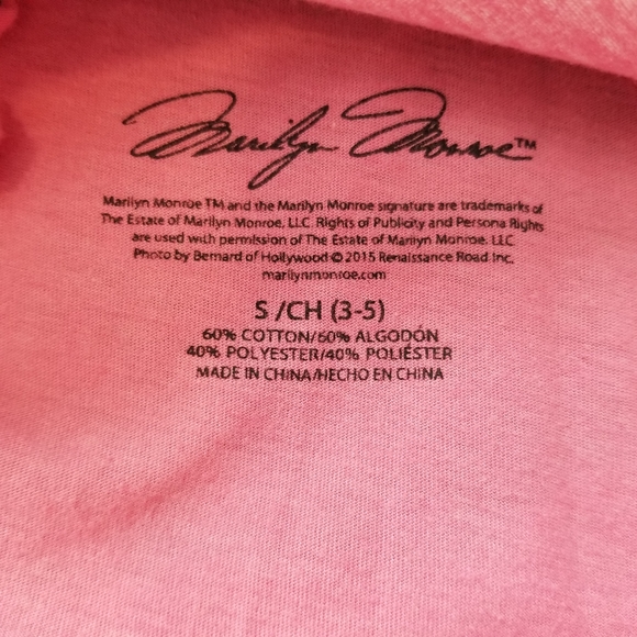 Pink Marilyn Monroe distressed tank top - Picture 4 of 8